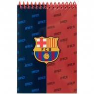 Блокнот на спирали KITE FC Barcelona А6 48 лист. BC26-196 Блокнот на спирали KITE FC Barcelona А6 48 лист. BC26-196