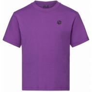 Футболка Jack Wolfskin PRINT T K A65938_T0460 р.140 фиолетовый