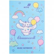Тетрадь для нот А4 20 лист. Cinnamoroll KITE