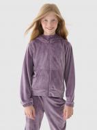 Джемпер 4F SWEATSHIRT F1217 4FJWAW24TSWSF1217-51S р.140 фіолетовий