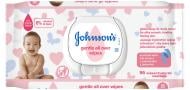 Детские влажные салфетки Johnson's Baby Нежная забота 56 шт.