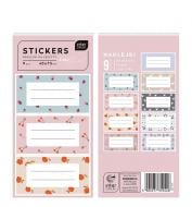 Набор наклеек InterDRUK на тетрадь Cute Girl 310446