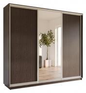 Шкаф-купе Practic 123 Garant ДСП 2500x600x2400 мм венге магия двери ДСП/зеркало/ДСП