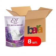 Средство для мытья посуды для ручного мытья посуды ЭФФ Яблоко 8 шт. 0,5 л Средство для мытья посуды для ручного мытья посуды ЭФФ Яблоко 8 шт. 0,5 л