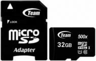 Карта пам'яті Team Group microSDHC 32 ГБ Class 10 (TUSDH32GCL10U03)