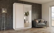 Шкаф-купе Garant ДСП 1700x600x2200 мм нимфея альба двери ДСП/зеркало