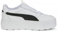 Кроссовки для девочек демисезонные Puma KARMEN REBELLE JR 38842002 р.35,5 белые