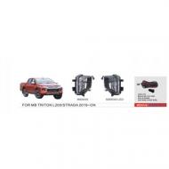 Фара противотуманная DLAA Mitsubishi Triton/L200/Pajero Sport (2018-) MB-9049 35 Вт 12 В