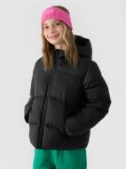 Пуховик для девочек зимний 4F DOWN JACKET F450 4FJWAW24TDJAF450-20S р.140 черный