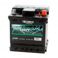 Акумулятор автомобільний GIGAWATT 40Ah 340A 12V «+» праворуч (GW 0185754006)