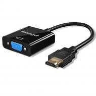 Конвертер Essager Phantom HD Convertor HDMI to VGA Black 0,06 м чорний (EZJHV-HY01)