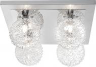 Светильник настенно-потолочный Globo Enigma 4x40 Вт G9 хром 56621-4