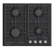 Варильна поверхня газова Borgio BORGIO DL 6340-11 Black Matt Enamelled