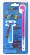 Набор для плетения Rainbow Loom Мини станок с крючком розовый A0001