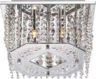 Люстра стельова Globo Crystal 4xG9 хром 68551-4