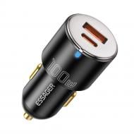 Автомобільний зарядний пристрій Essager Optimus Prime High Power Car Charger 100W Black (ECCAC-QTZ01)