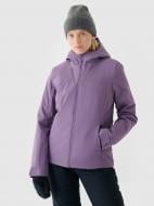 Куртка женская зимняя 4F TECHNICAL JACKET F572 4FWAW24TTJAF572-50S р.S фиолетовая