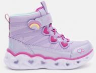 Ботинки Skechers HEART LIGHTS 302668N LVMT р.26 серый