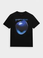 Футболка 4F TSHIRT M1177 4FRSS23TTSHM1177-20S р.XL чорний