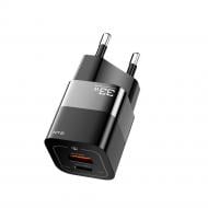 Зарядное устройство Essager Square Brick GaN Travel Charger 33W Black (ECTCA-FZB01)