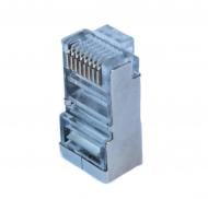 Конектор Gear GC-FTPC5E8P8CRJ45-100, RJ45, FTP, CAT5E сірий