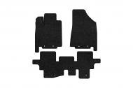 Коврики автомобильные EVAtech Premium Nissan Pathfinder (R52) 5 seats 2012-2021 4 поколение SUV EU NS33599ZV3TL6VPB модельные