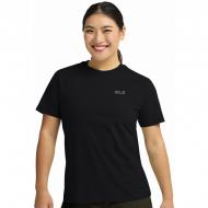 Футболка женская Jack Wolfskin ESSENTIAL T W A65757_6000 р.L черный
