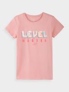 Футболка 4F J4Z20-JTSD205A-56S р.158 рожевий Футболка 4F J4Z20-JTSD205A-56S р.158 рожевий