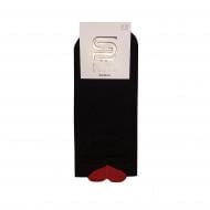 Шкарпетки жіночі Premier Socks із серцем позаду р.23-25 чорний 1 шт.