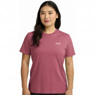 Футболка женская Jack Wolfskin ESSENTIAL T W A65757_H0111 р.M розовый