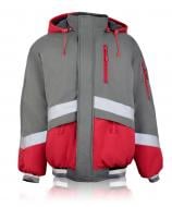 Куртка рабочая TORNADO “Грей-2” утеплена р. XXXL рост 3-4 красный с серым