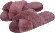 Тапки домашние La Nuit Бургунди р. 38-39 пудровый