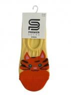 Шкарпетки жіночі Premier Socks р.23-25 жовтий із червоним 1 шт.