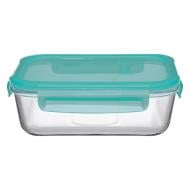 Контейнер для пищевых продуктов с крышкой Pasabahce Lockie Lock 640 мл зеленый