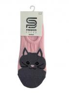 Шкарпетки жіночі Premier Socks р.23-25 світло-рожевий/сірий 1 шт.