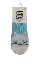 Носки женские Premier Socks р.23-25 светло-бирюзовый 1 шт.