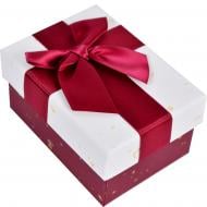 Коробка подарочная белая с бантом 11x7,5x5,5 см 110444171