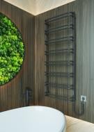 Полотенцесушитель электрический Elna Персайд 16 (1326х530х155) черный с диммером t