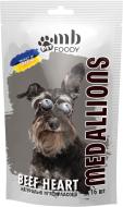 Лакомство MB FOODY BEEF HEART медальоны 16 шт по 4 г (4823120602185)