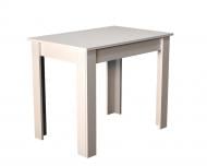 Стол обеденный Gamma Style Кухонный 900x600x750мм белый/белый