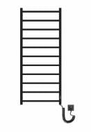 Полотенцесушитель электрический Elna Атрия Т 11 (1230*530) черный с диммером t