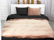 Комплект постельного белья MirSon Winter Delicate 28-0090 Margherita кремовый/черный