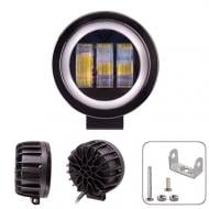 Фара робочого світла PULSO DRL WLP-30R4 FLOOD 3LEDx10W (4 INCH)10-30V/30W/6000K 10 Вт 12 В