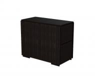 Комплект Gamma Style Гостинный (стол + 4 табурета) 410(1775)x900x750мм венге/венге