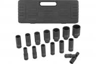 Набор головок ударных глубоких 1/2"" (12-гр) (10,12-17,19,21,22,24,27,30,32,36 мм) Forsage 15 шт. F-4166D-9MPB