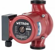 Циркуляционный насос Wetron 250Вт Hmax 8м Qmax 160л/мин Ø2" 180мм бордо + гайки Ø1¼" LPS32-8/180B (774242)