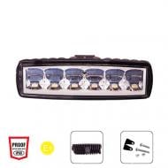 Фара рабочего света PULSO WLP-18RT3 SPOT 6LEDx3W/10-30V/18W/6000K 18 Вт 12 В