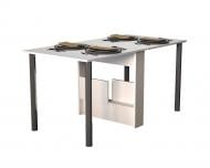 Стол-книжка Gamma Style Праздничный 130(1515)x800x730мм белый/белый