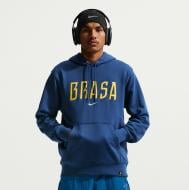 Джемпер Nike CBF M NSW CLUB HOODIE PO FT IB6300-433 р.S голубой