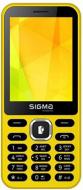 Мобільний телефон Sigma mobile X-Style 31 Power yellow